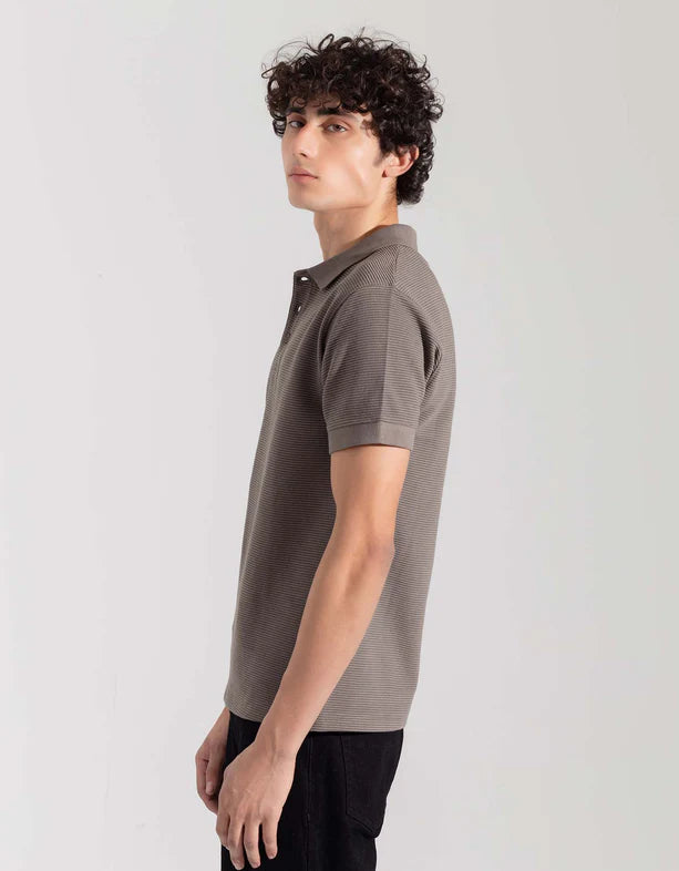 BASIC TEXTURED POLO