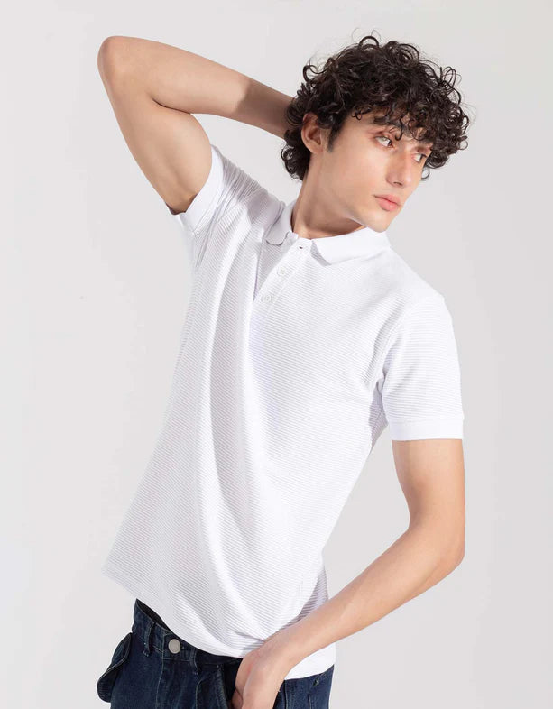 BASIC TEXTURED POLO