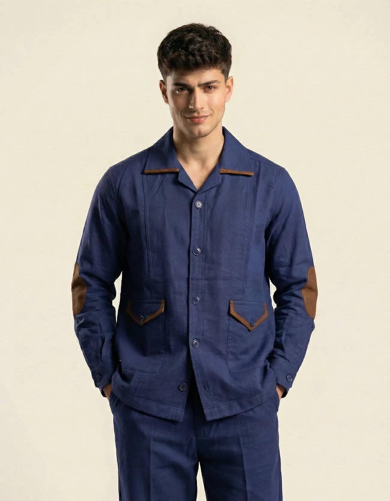 JACQUARD SAFARI SHACKET