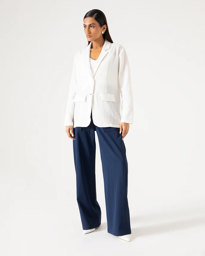 WIDE LEG PANAMA TROUSER