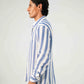 STRIPED COLLARED SHIRT