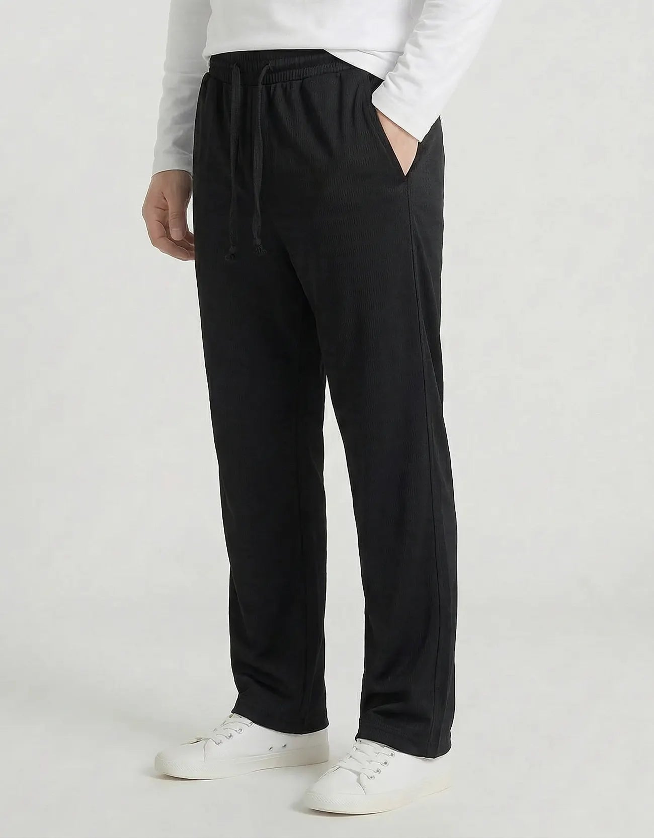BAGGY WIDE BOTTOM TROUSERS