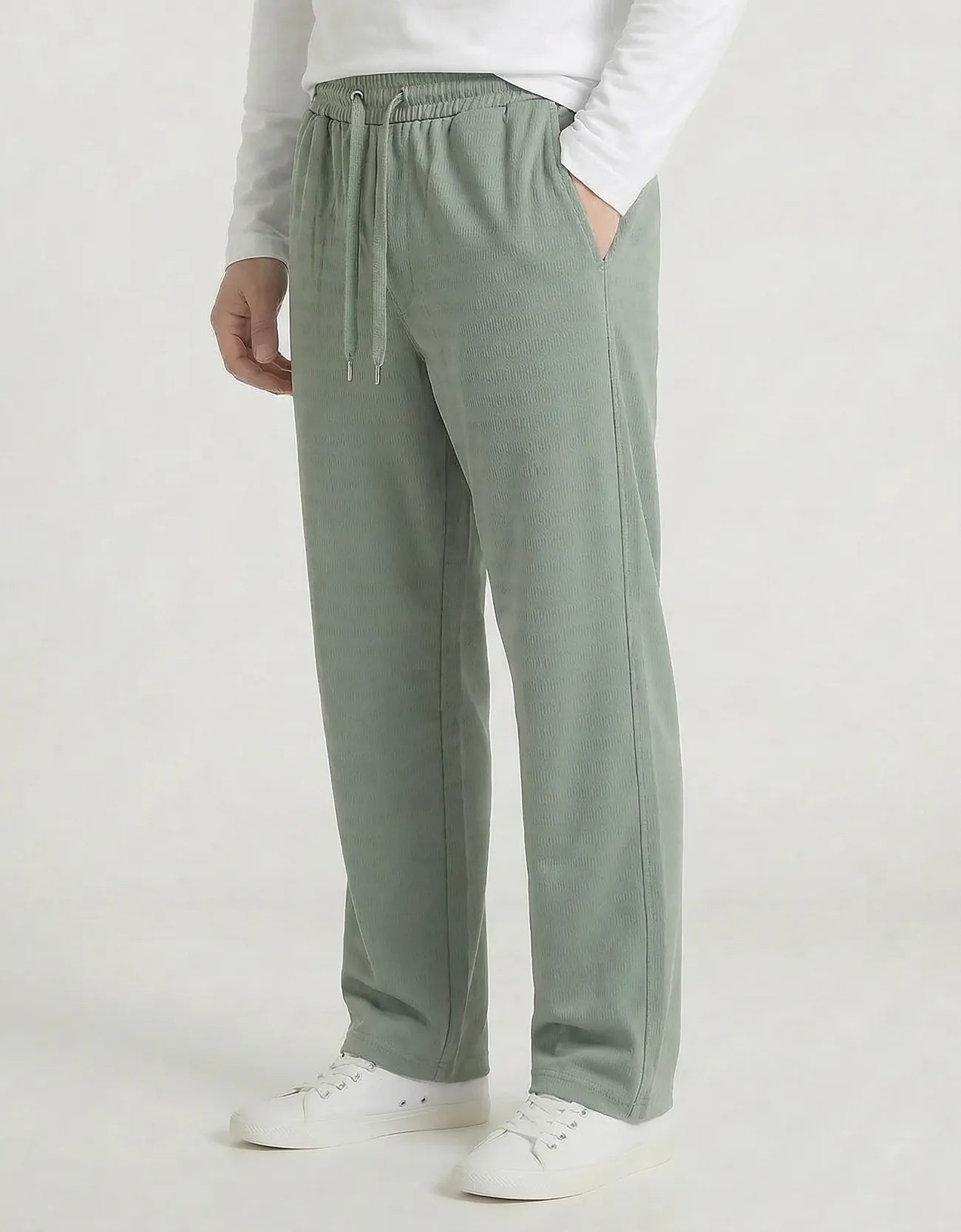 BAGGY WIDE BOTTOM TROUSERS