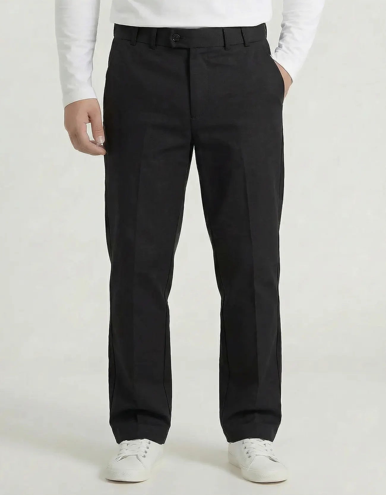 JACQUARD TAILORED PANTS