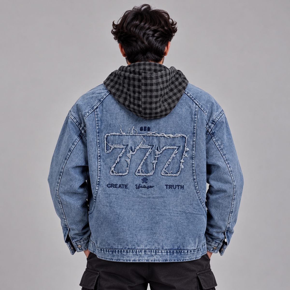 SHERPA UTILITY JACKET - BLUE