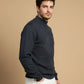 OXFORD TEXTURED SWEATSHIRT