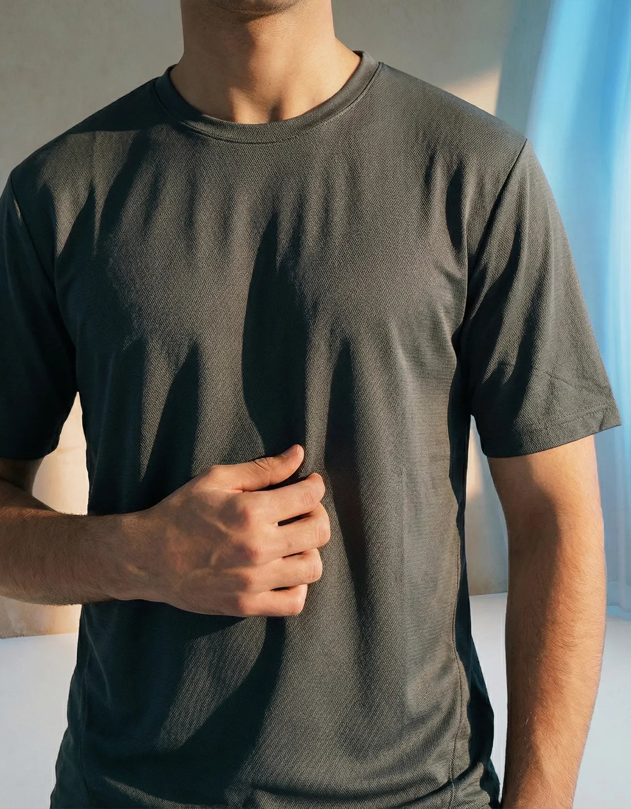 ACTIVE CREW NECK T SHIRT