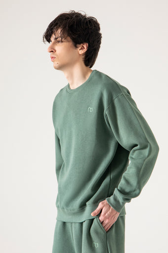 BASIC FLEECE SWEATSHIRT