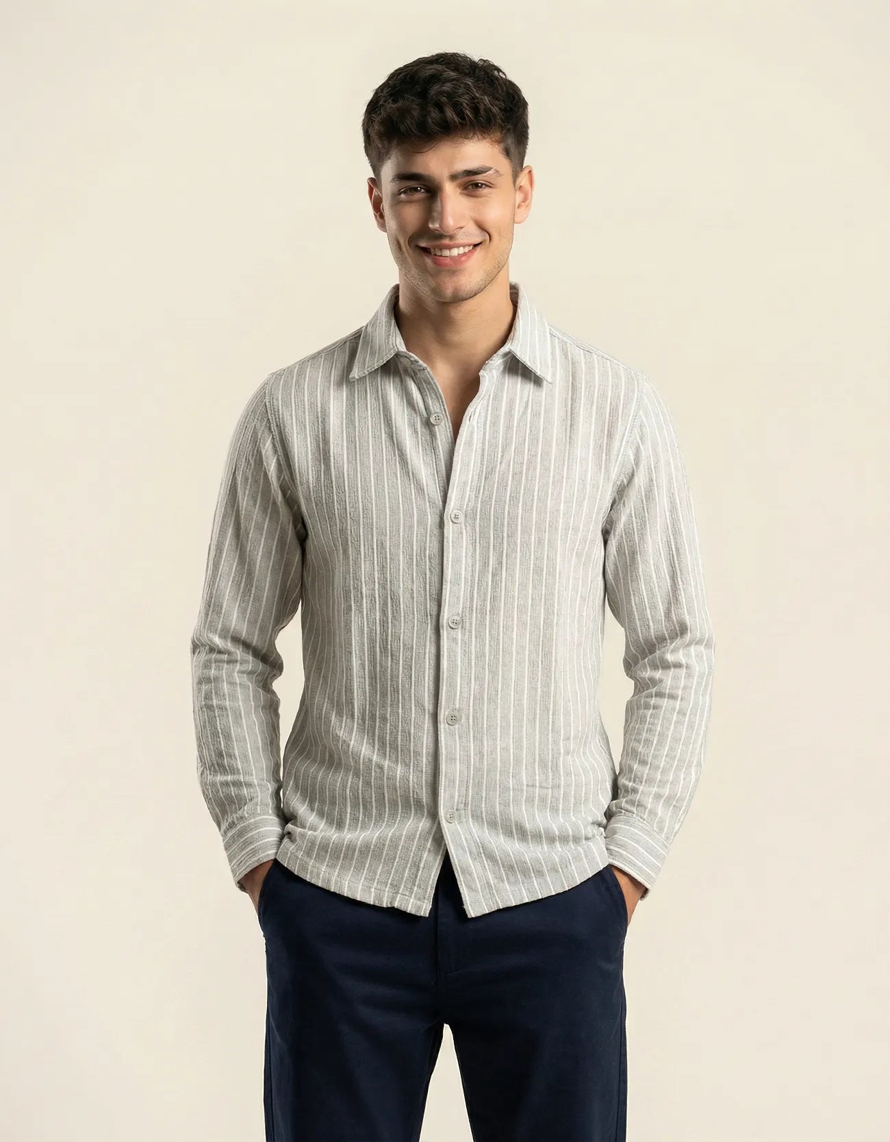 STRIPPER BUTTON DOWN SHIRT