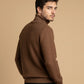 CHAVERON TEXTURED TURTLE NECK