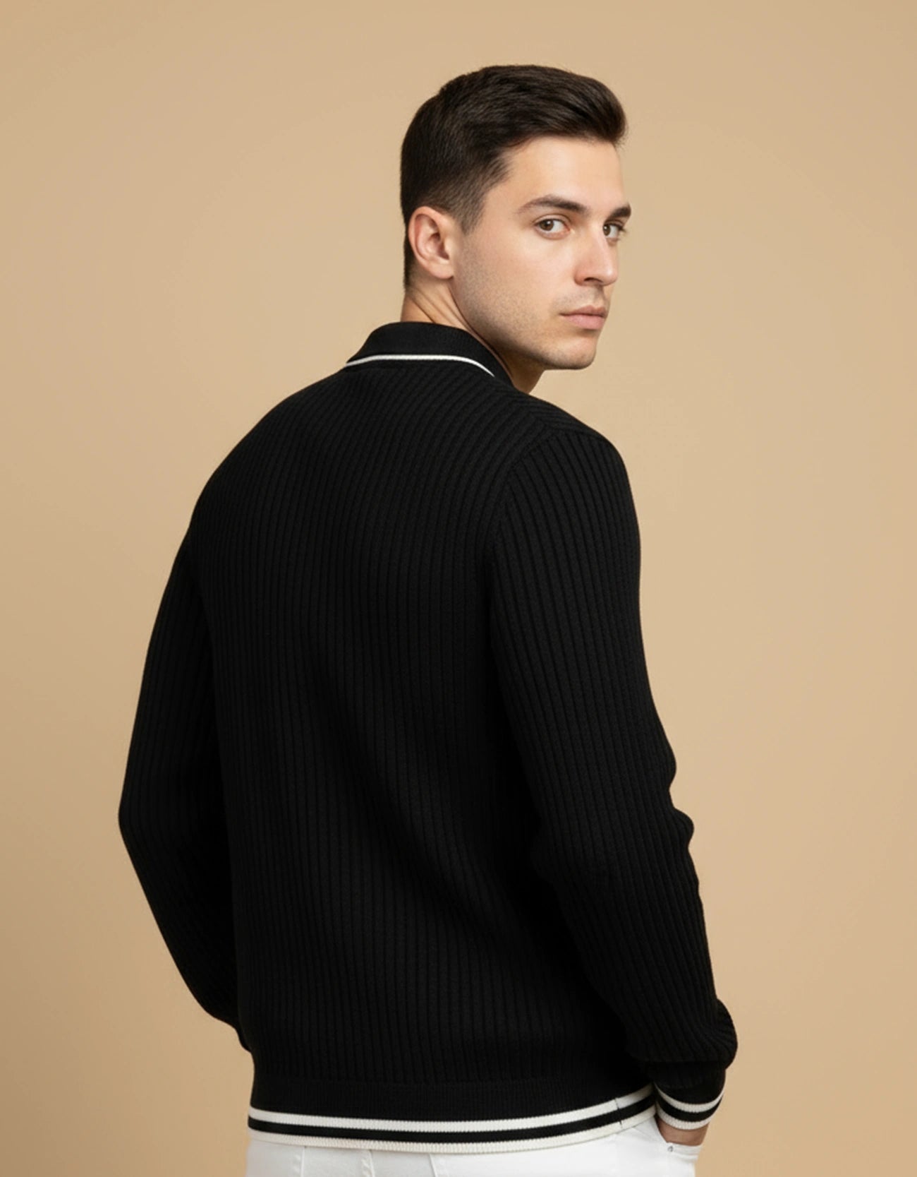 JHONY COLLAR SWEATER POLO