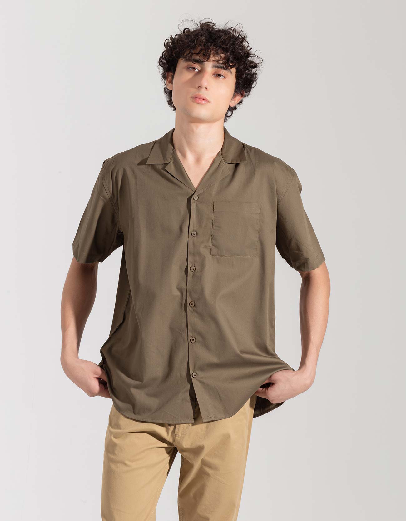 MEN'S SAFARI BUTTONDOWN SHIRT