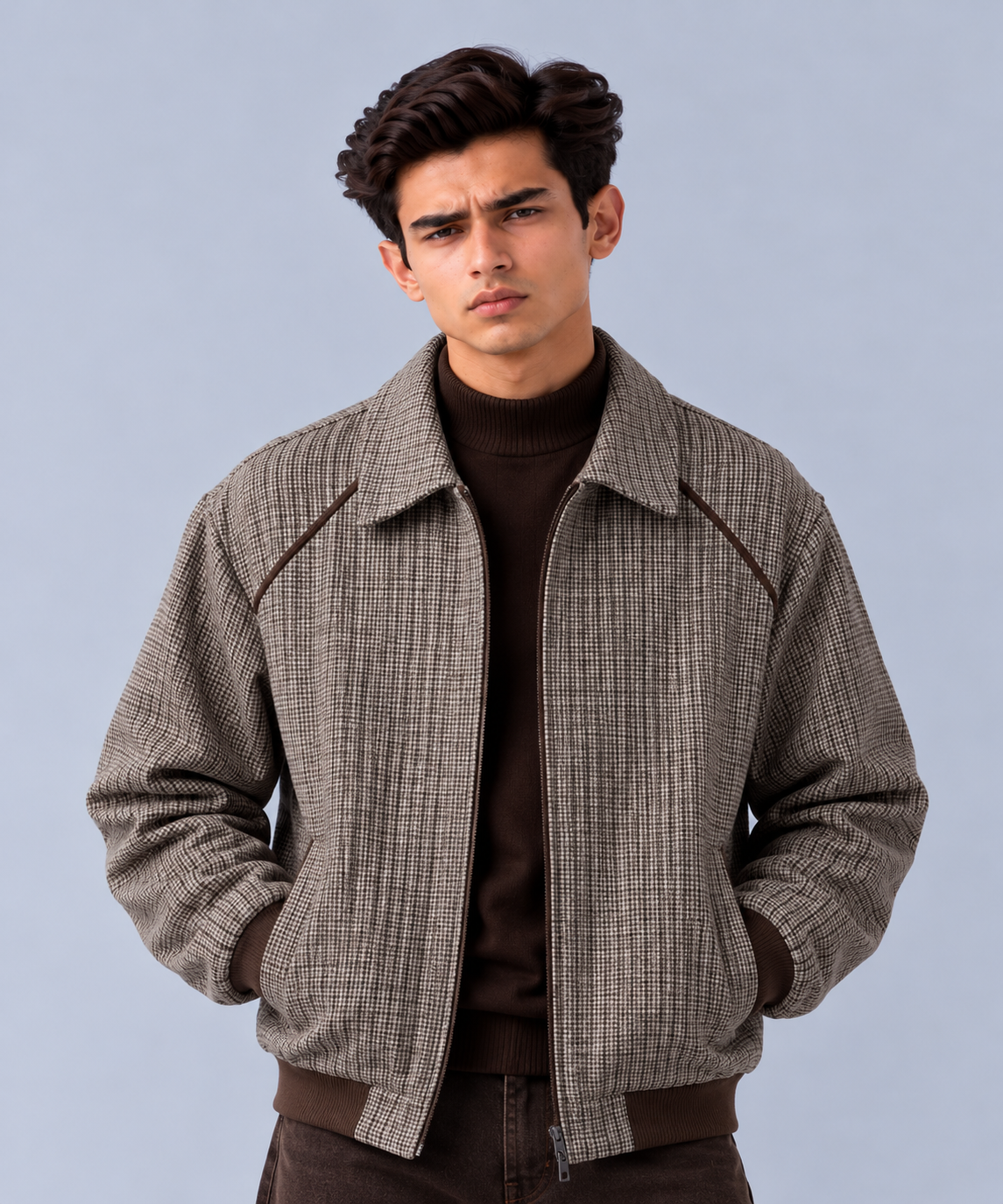 HARRINGTON CHECK JACKET