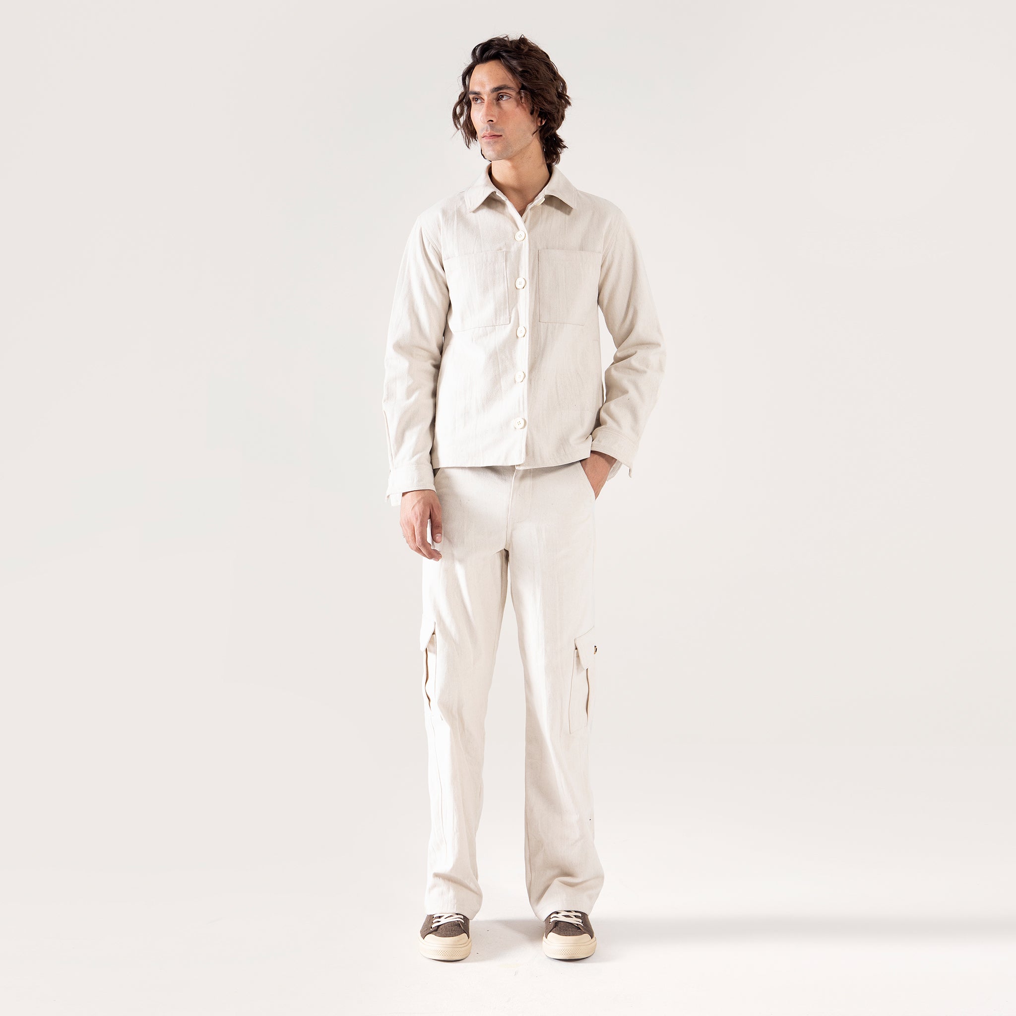 CANVAS PATCH POCKET SHACKET