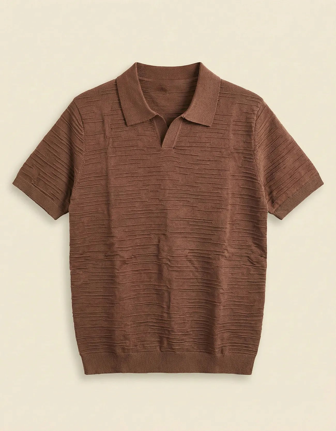 ROD TEXTURED JOHNNY COLLAR