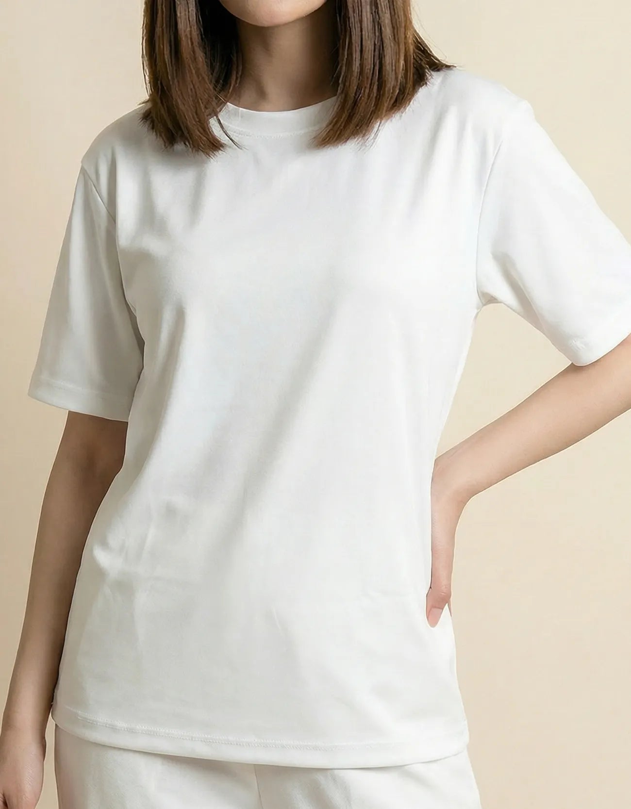 BAGGY CREW NECK TEE