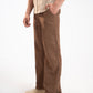 WAFFLE TEXTURED RELAXED PANTS