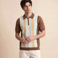 MEN'S ZIPER KNIT POLO SHIRT