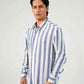 STRIPED COLLARED SHIRT