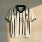 STRIPPED JOHNNY COLLAR POLO
