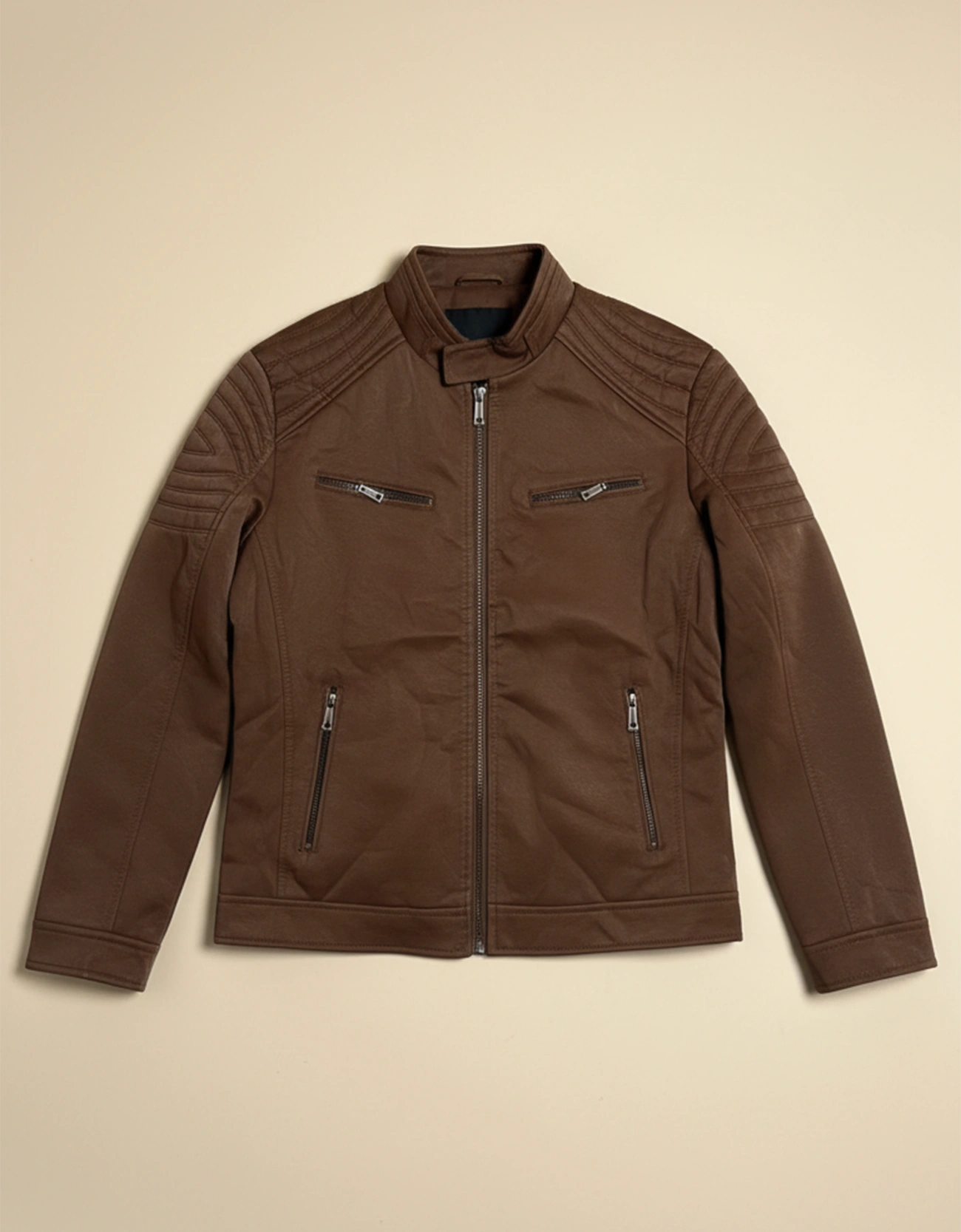 TEXTURED PANEL ZIPPER