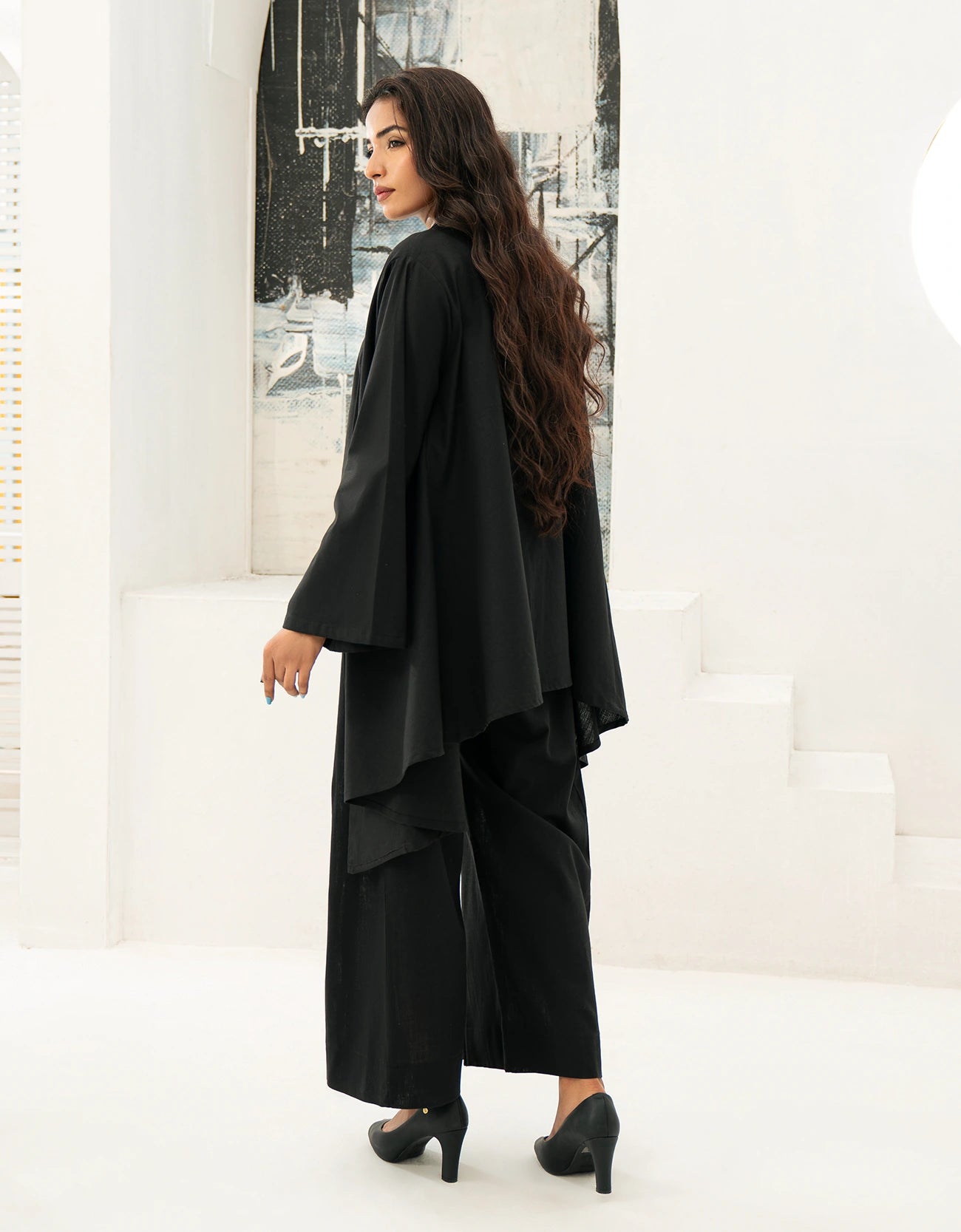 LINEN LOOSE FIT CAPE