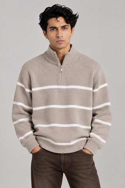 ASTOR HALF-ZIP KNIT