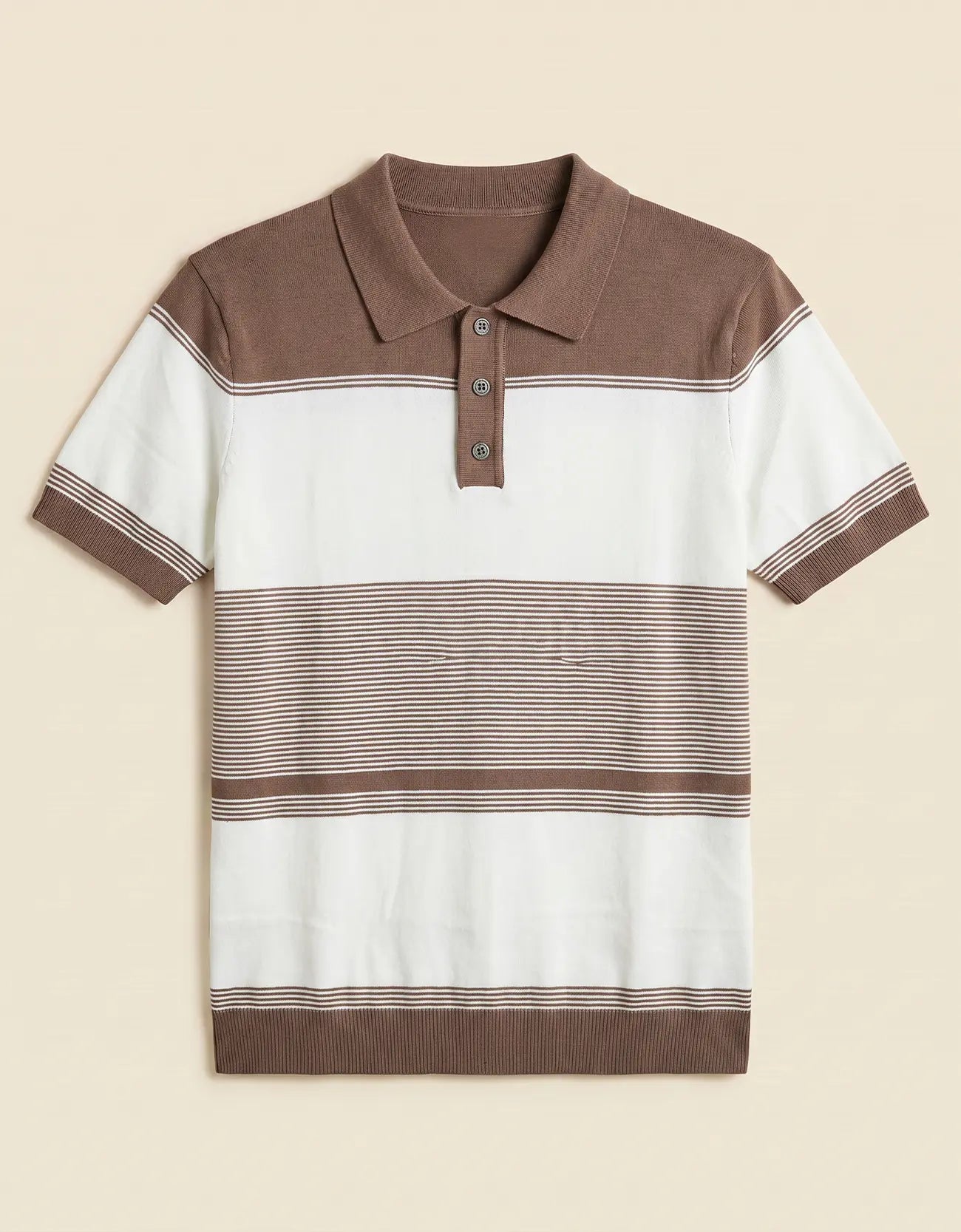 MEN'S COLORBLOCK KNIT POLO