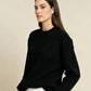 TEXTURED TURTLENECK