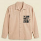 POPLIN PRINTED POCKET SHIRT