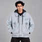 SHERPA UTILITY JACKET - LIGHT BLUE