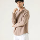 OVERSIZE WAFFLE KNIT SHIRT