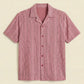 JACQUARD BUTTONDOWN SAFARI SHIRT