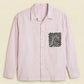 POPLIN PRINTED POCKET SHIRT