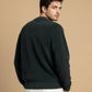 TEXTURED WOOLEN SWEATSHIRT