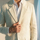 LINEN FLAP POCKET BLAZER