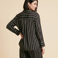 VERTICAL STRIPE BUTTON SHIRT