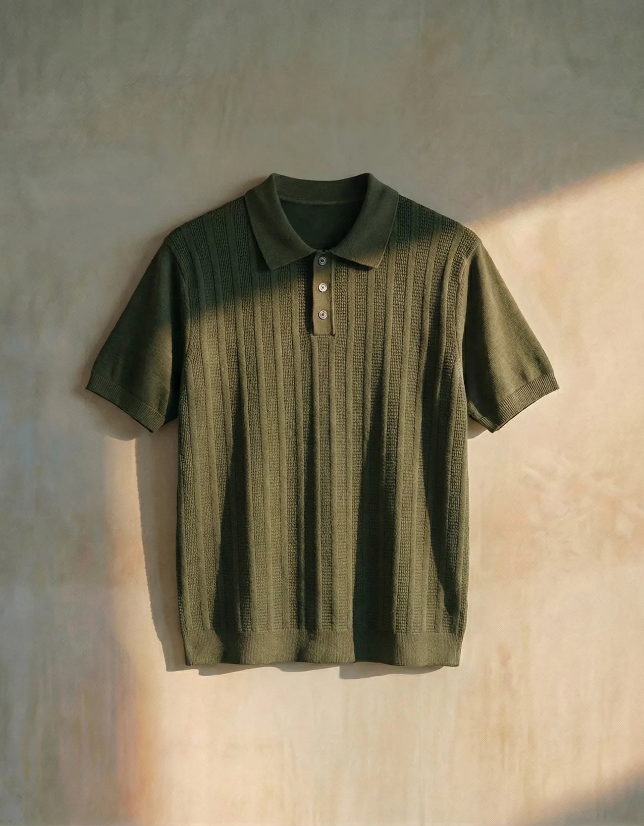 TEXTURED SOFT RIB POLO