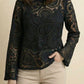EMBROIDERED BOAT NECK SHIRT
