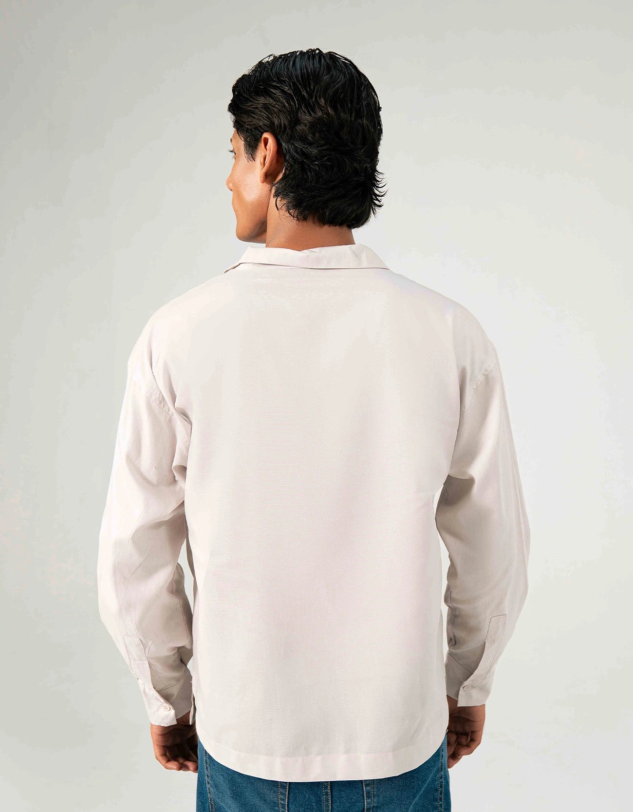 POPLIN PRINTED POCKET SHIRT