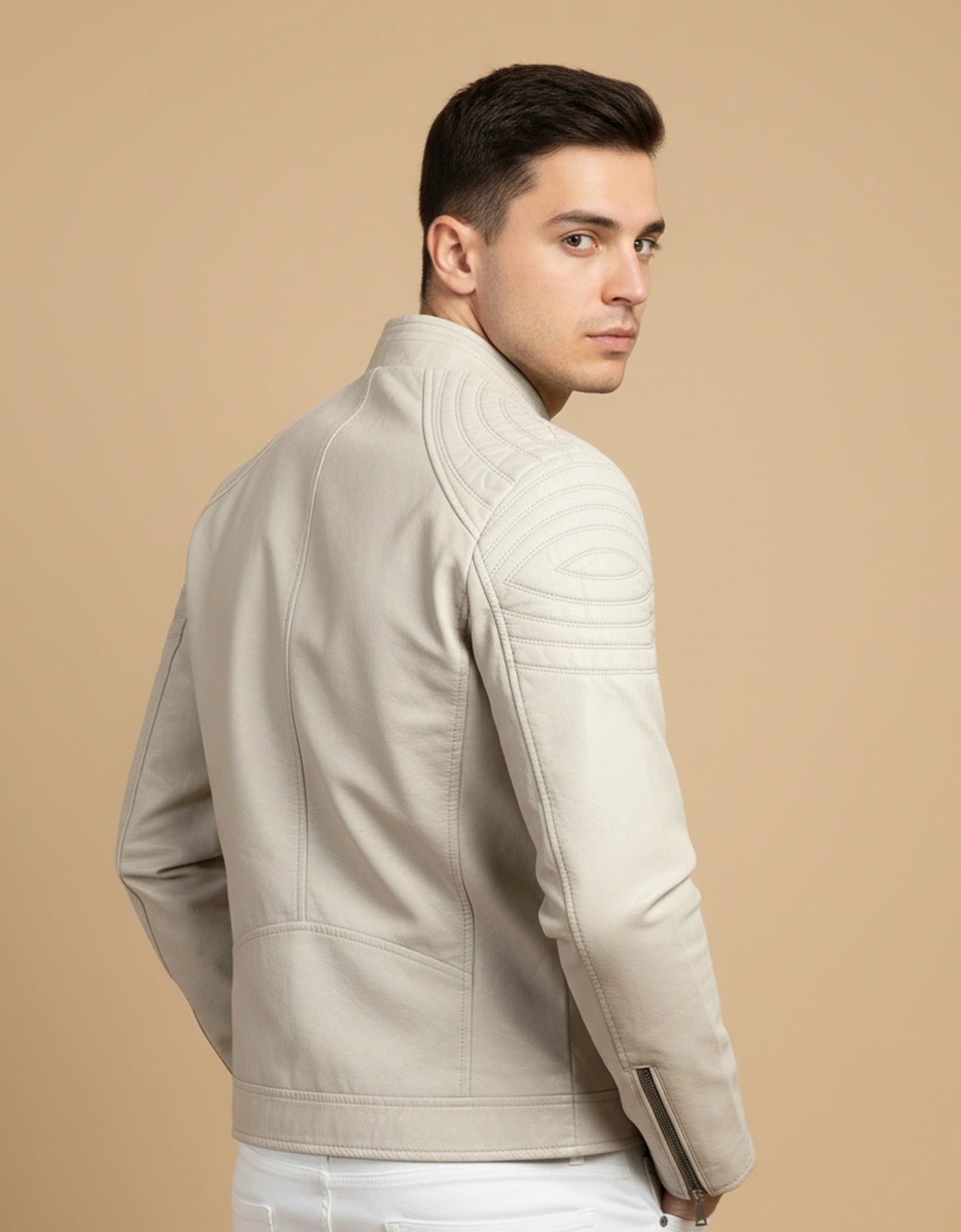 TEXTURED PANEL ZIPPER