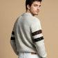 JACQUARD TEXTURED SWEATSHIRT