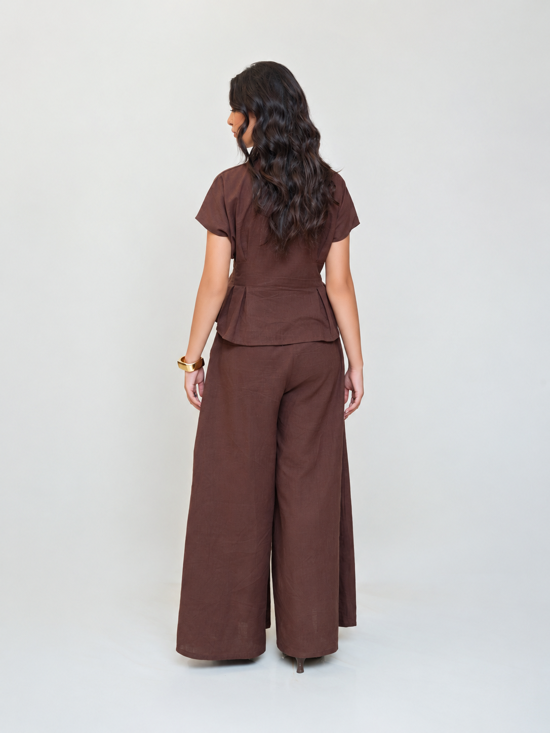 WOMEN PLEATED TROUSER