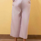 POPLIN WIDE LEG TROUSER