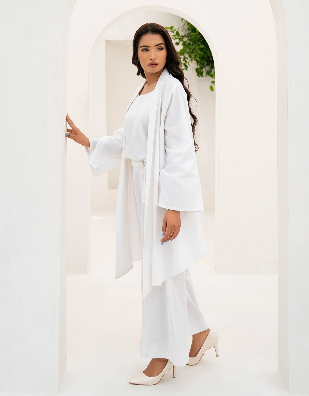 LINEN LOOSE FIT CAPE