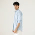 DOUBLE PATCH POCKET TEXTURED SHIRT