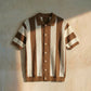 JACQUARD TEXTURE KNITTED SHIRT