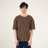 BASIC TEXTURED CREW NECK TEE