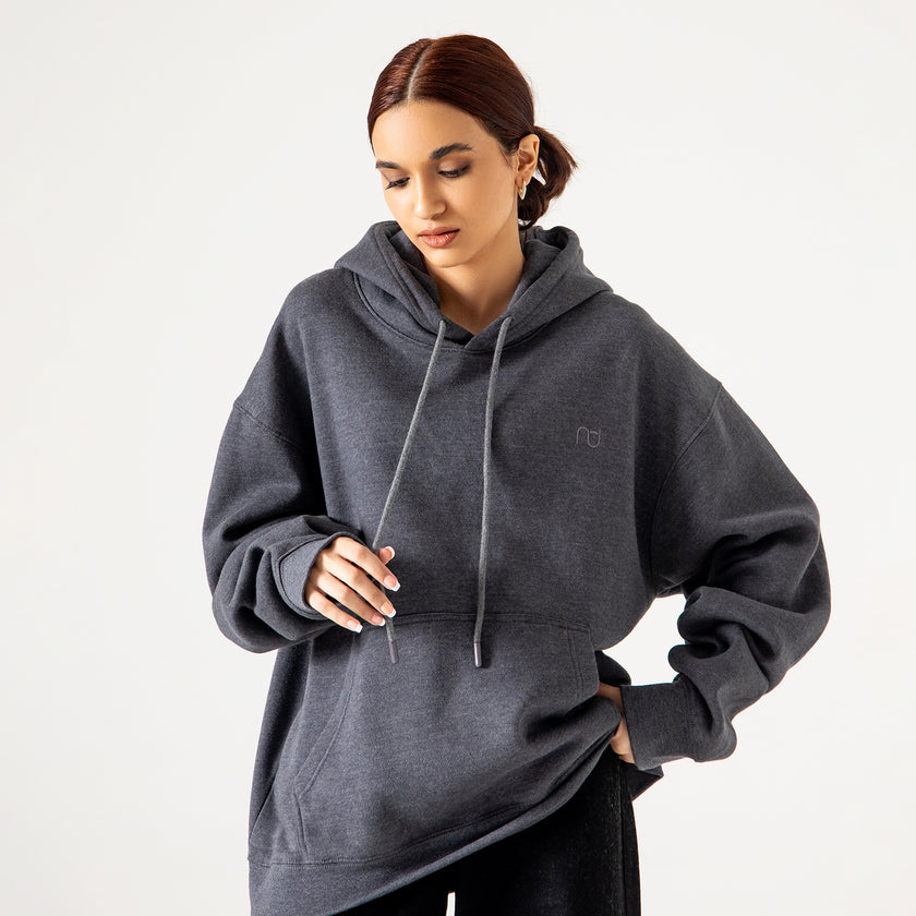 BASIC FLEECE HOODIE