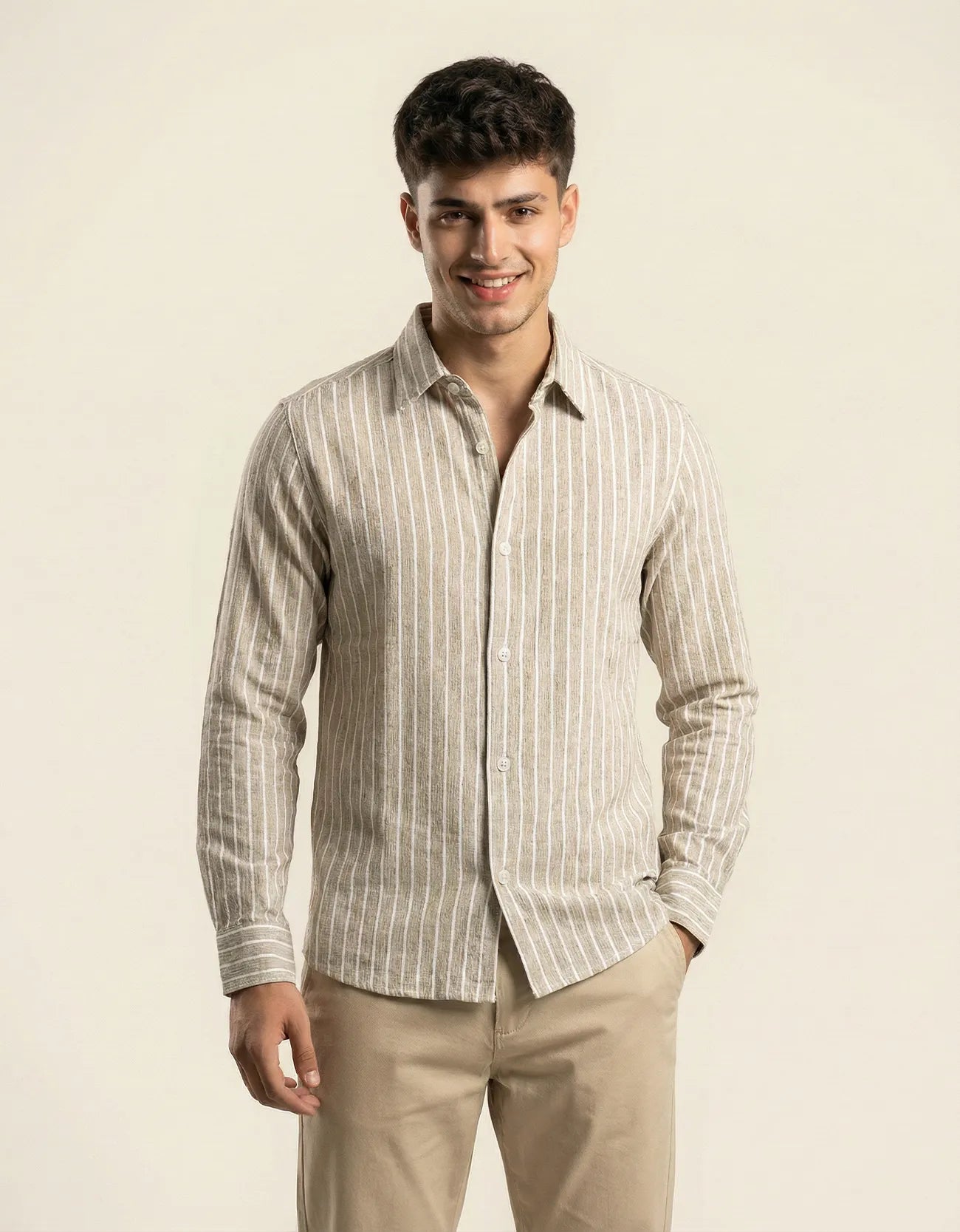 STRIPPER BUTTON DOWN SHIRT